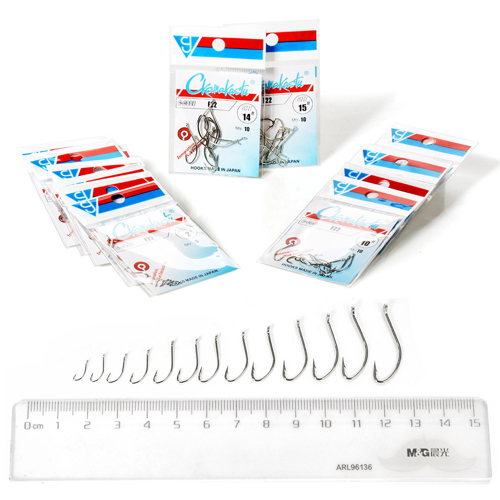 Ckamastu F22 biała słonowodna  – Fishing Hook Offset recenzja i cena