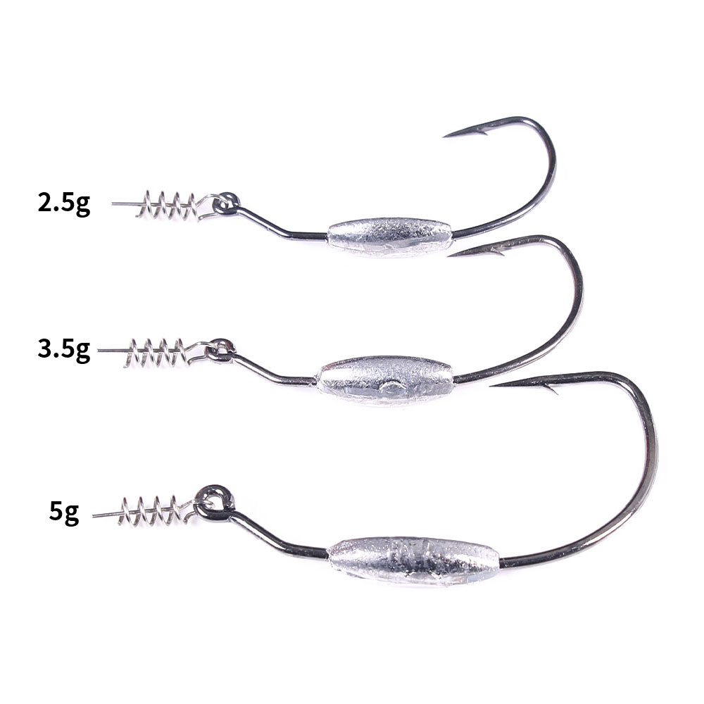 Haczyki offsetowe z obciążenie – Fishing Hook Offset recenzja i cena
